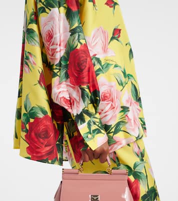 Chemise en soie à fleurs | Dolce&Gabbana