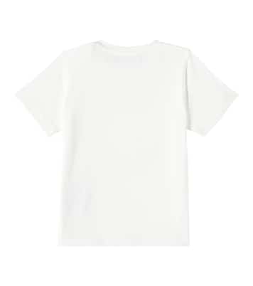 T-shirt in cotone con stampa | Versace Kids