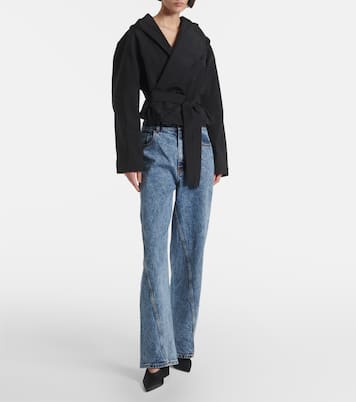 Hooded wrap jacket | Alaïa