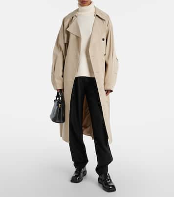 Rhea wool and cotton turtleneck sweater | The Frankie Shop