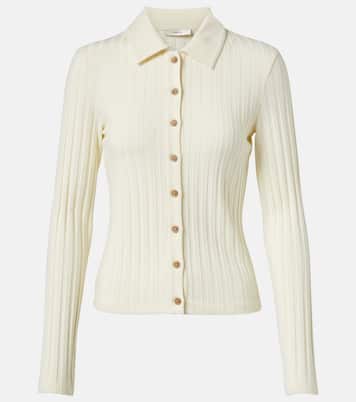 Cardigan in maglia a coste | Vince
