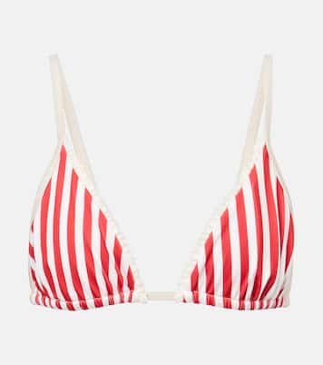 Top bikini a triangolo Candy a righe | Bananhot