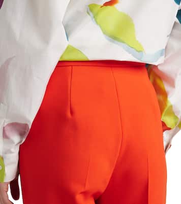 Gerade High-Rise-Hose Nepeta | Max Mara