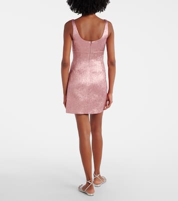 Einna floral jacquard minidress | Emilia Wickstead