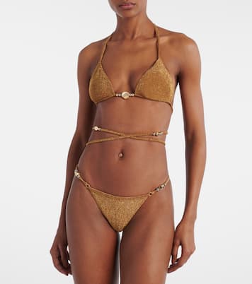 Top de bikini Shell adornado | Same