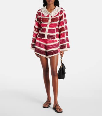 Crochet striped shorts | Farm Rio