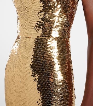 Sequined gown | Monique Lhuillier