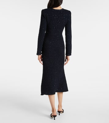 Bouclé midi dress | Self-Portrait