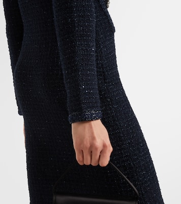 Bouclé midi dress | Self-Portrait