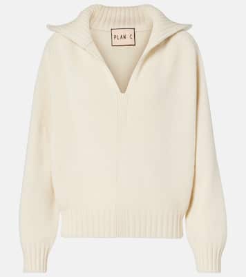 Wool and cashmere sweater | Plan C