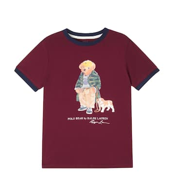 Polo Bear棉质针织T恤 | Polo Ralph Lauren Kids