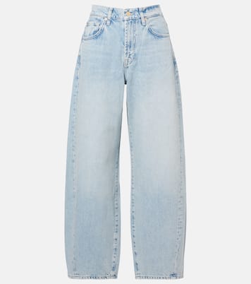 Twisted Bonnie mid-rise barrel jeans | 7 For All Mankind