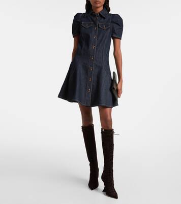 Nina 105 suede knee-high boots | Paris Texas