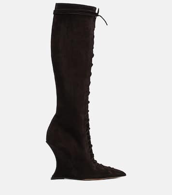 Nina 105 suede knee-high boots | Paris Texas
