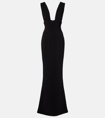 Abito lungo in crêpe di jersey | Stella McCartney