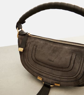 Marcie Mini suede shoulder bag | Chloé
