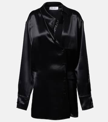 Satin shirt dress | The Attico