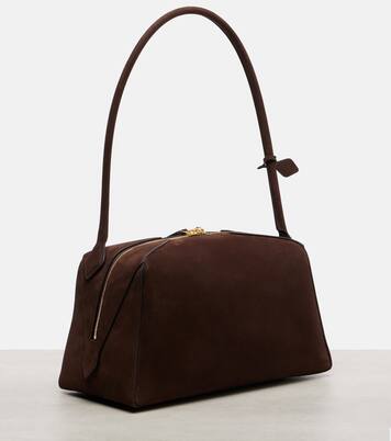 East West leather shoulder bag | Alaïa