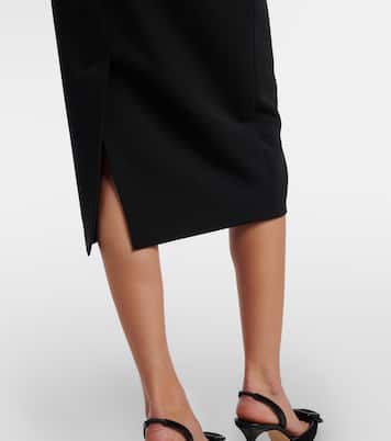 Falda midi Otre de lana | Max Mara