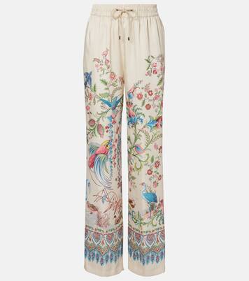 Floral wide-leg pants | Etro