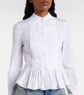 Cotton poplin shirt | McQueen