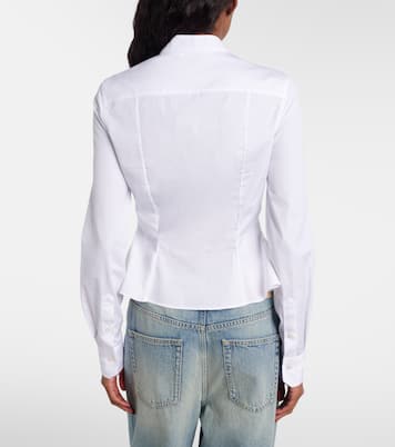 Cotton poplin shirt | McQueen