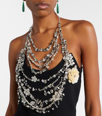 Embellished minidress | Oscar de la Renta