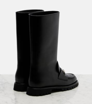 Stiefel Horsebit aus Leder | Gucci