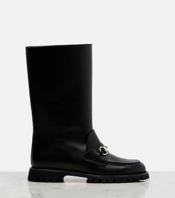 Stiefel Horsebit aus Leder | Gucci
