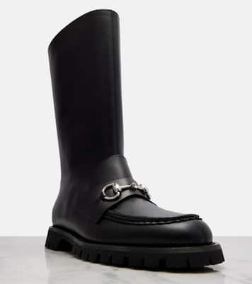 Stiefel Horsebit aus Leder | Gucci