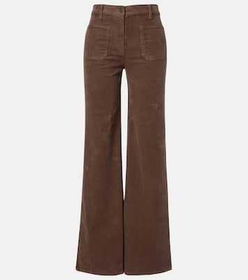 Florence cotton-blend corduroy bootcut pants | Nili Lotan