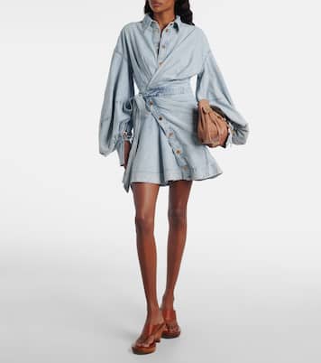 Rebellion denim minidress | Zimmermann