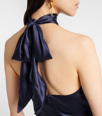 Chilton silk-blend charmeuse top | Ralph Lauren Collection