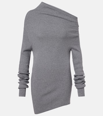 Aige cotton and cashmere minidress | Lisa Yang