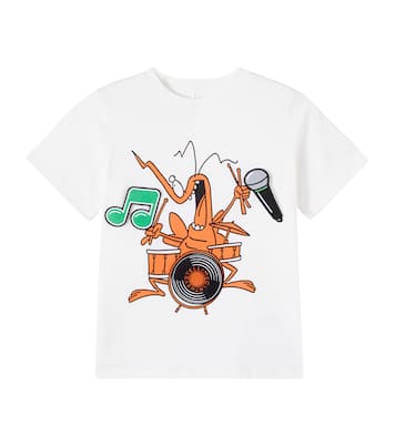 Printed cotton jersey T-shirt | Stella McCartney Kids