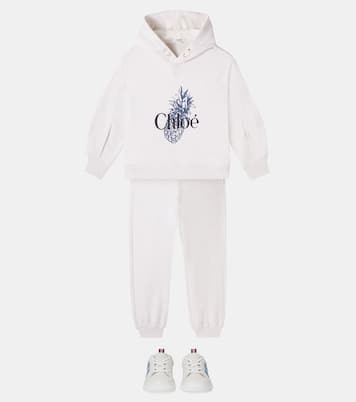 Cotton fleece sweatpants | Chloé Kids