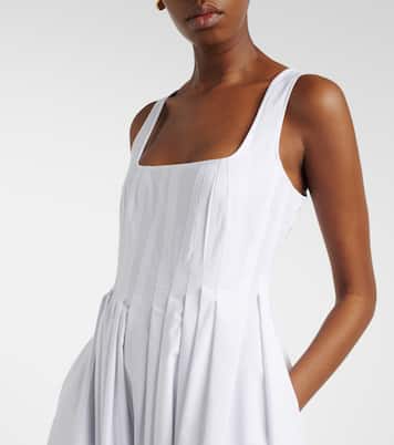 فستان ميدي من القطن الكانفاس Giro | Sportmax