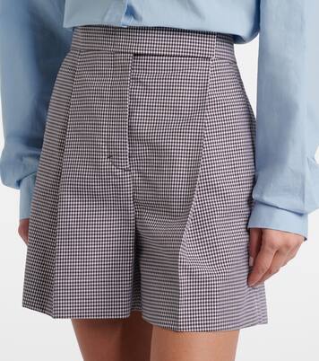 Casual Graphic gingham shorts | Dorothee Schumacher
