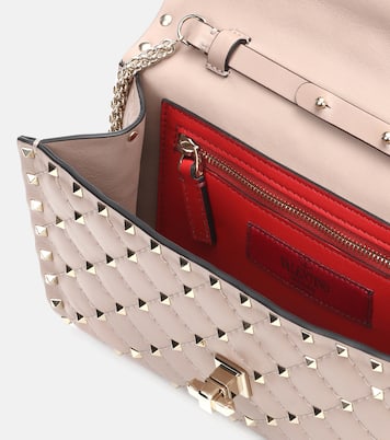 Borsa a tracolla Rockstud Spike in pelle | Valentino Garavani