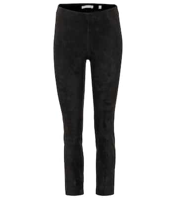 Legging raccourci en daim | Vince