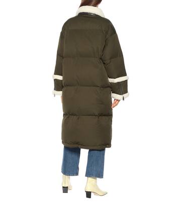 Mantel Gloria mit Faux Shearling | Stand Studio