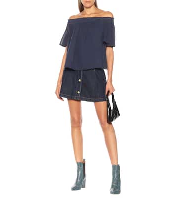 Blusa Julie in cotone | Velvet