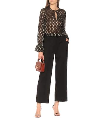 Blusa in seta e fil coupé | Etro