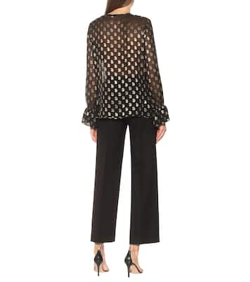 Blusa in seta e fil coupé | Etro