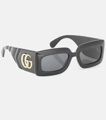 Gafas de sol rectangulares con GG | Gucci
