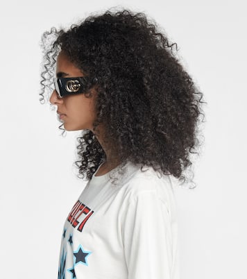 Gafas de sol rectangulares con GG | Gucci