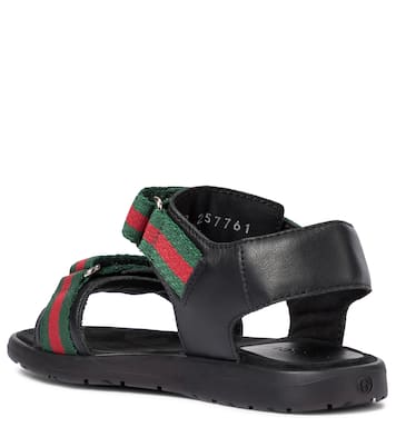 Sandalen mit Leder | Gucci Kids
