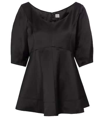 Top aus Satin | Toteme