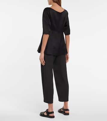 Top aus Satin | Toteme