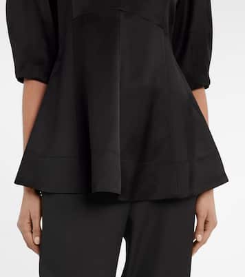 Top aus Satin | Toteme